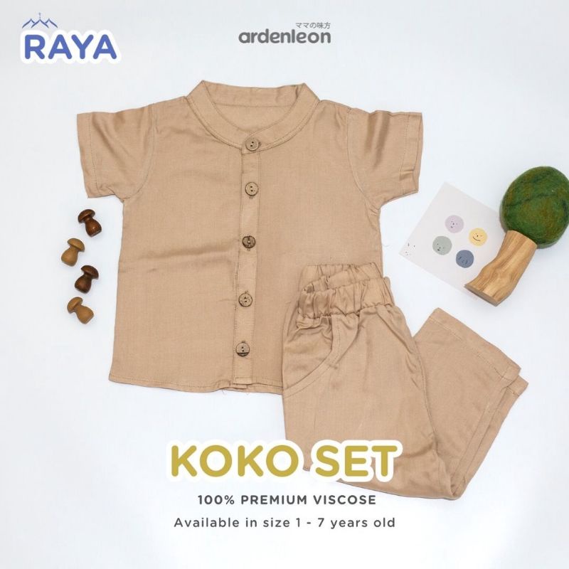 Ardenleon Boys Raya Koko 2.0 Setelan Anak (1-7 tahun)