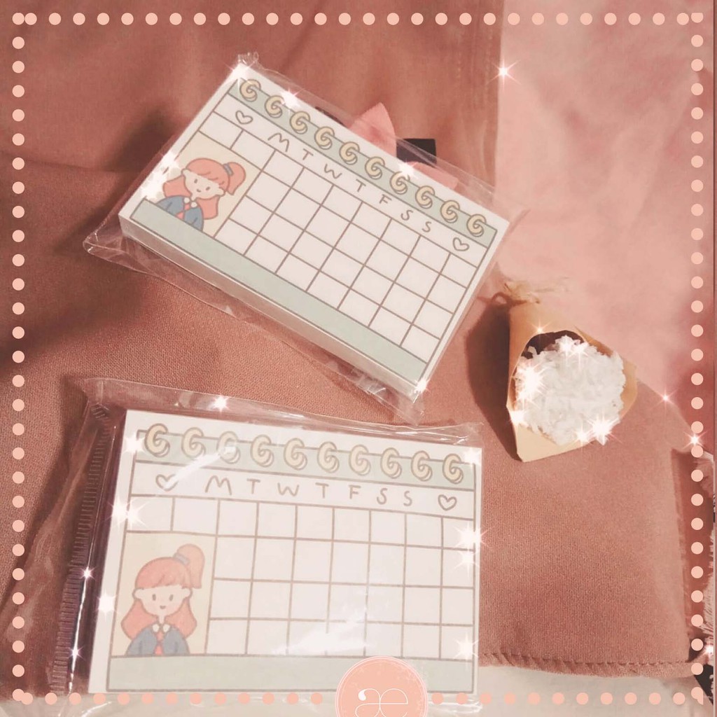 

[æpix] Kawai Girl in Blue Memo - Sticky Memo