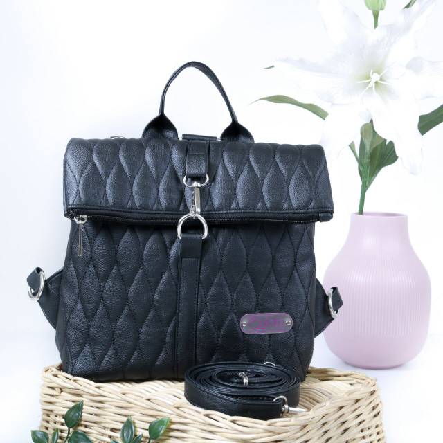 FEY Backpack || tas wanita  tas multifungsi tas selempang tas jinjing tas wanita ransel  Quinta