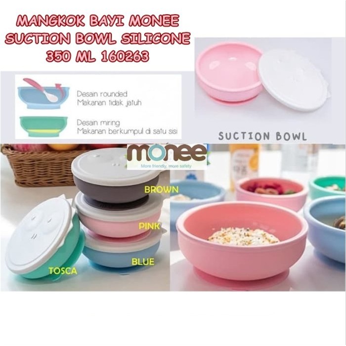 monee - silicone suction bowl 350ml