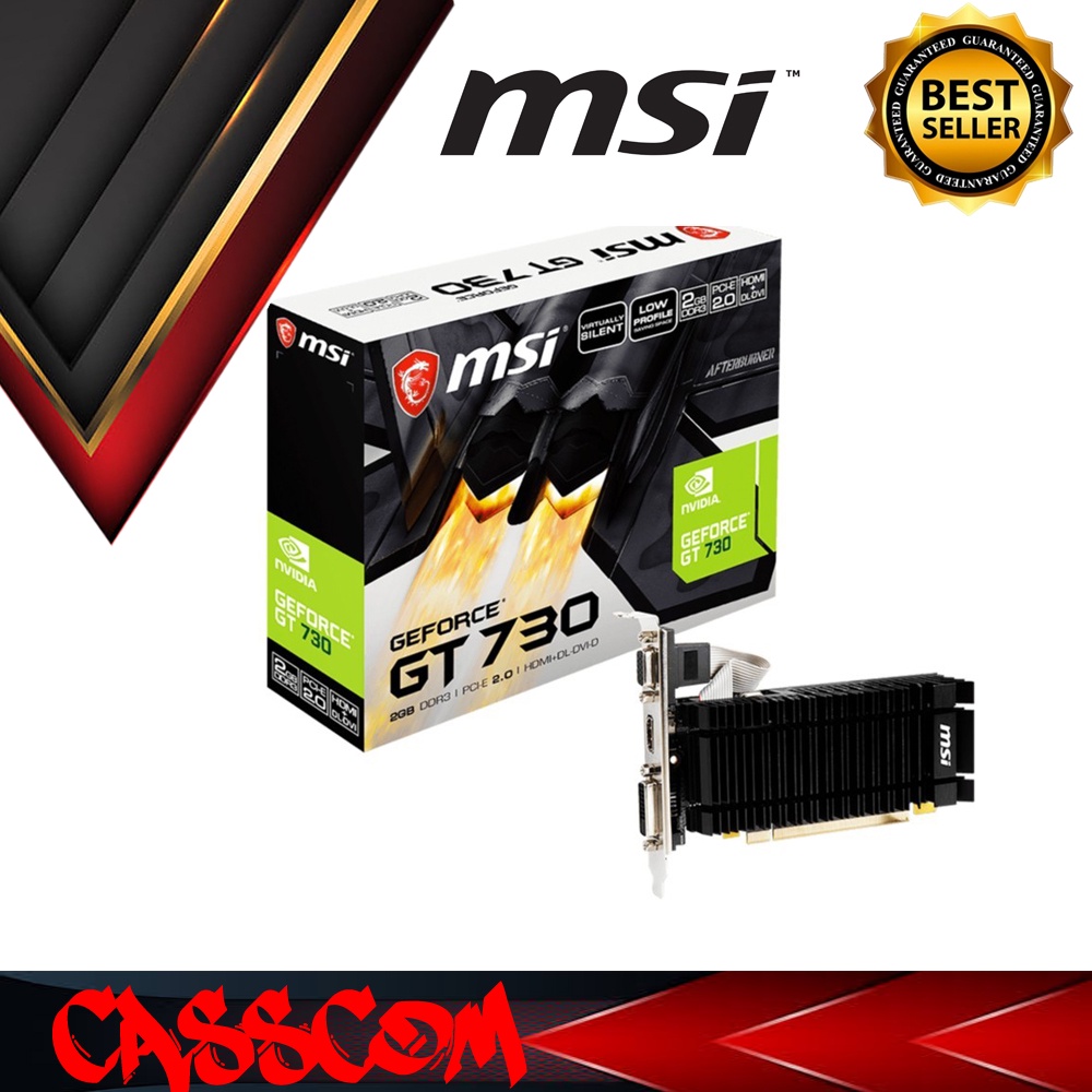 MSI GEFORCE GT 730 2GB DDR3
