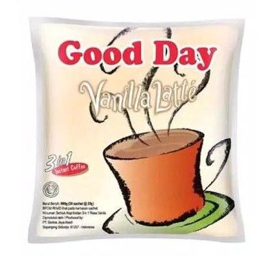 

GOOD DAY VANILLA LATTE BAG 12X30X20