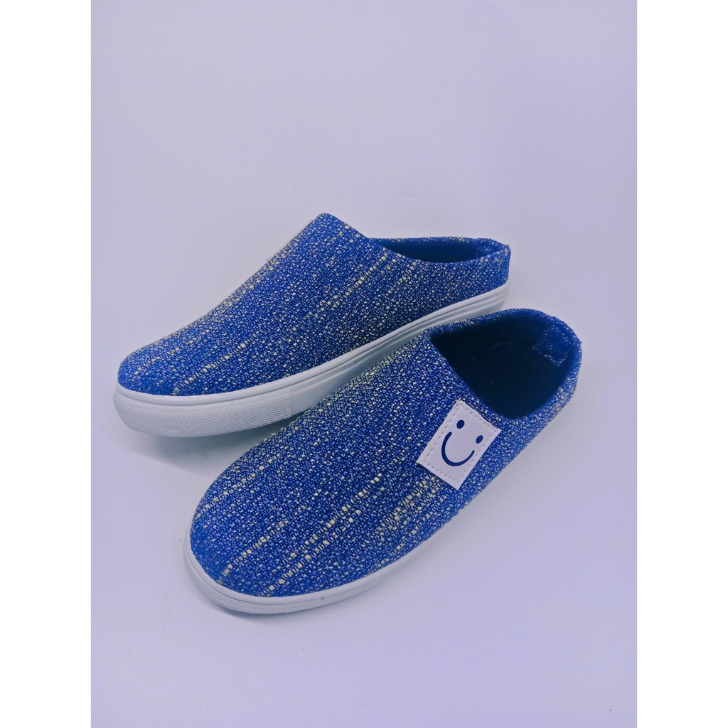 HD SEPATU WANITA SLIP ON MARSMELLOO MURAH - BIRU