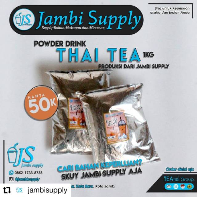 

Bubuk minuman Thai Tea