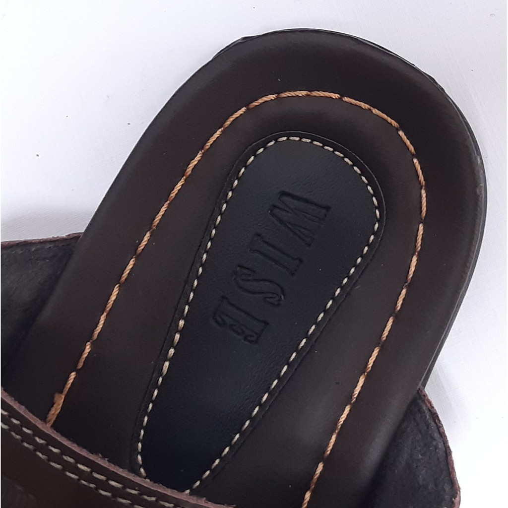 Wise Sandal Kulit Asli Pria Sendal Kasual Exclusive⁸