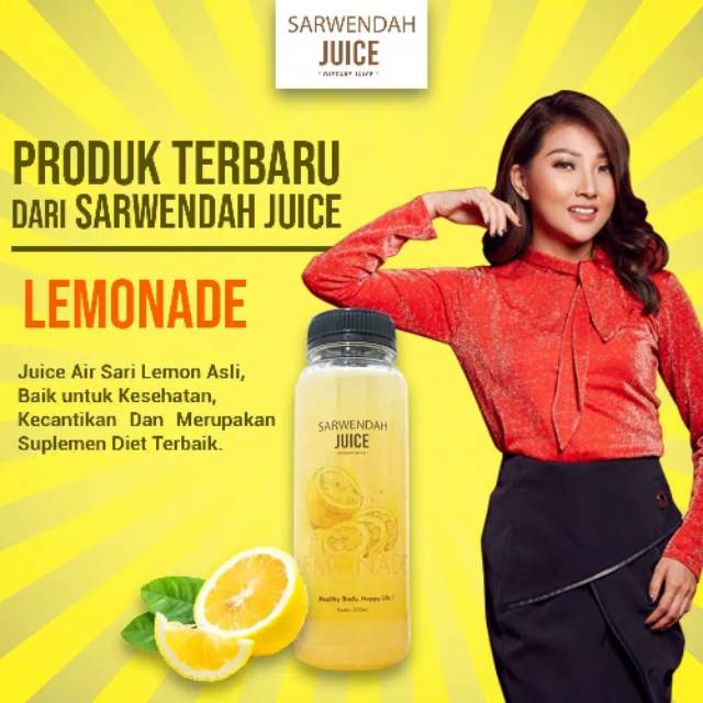 LEMON JUICE 250 ml  SARWENDAH JUICE