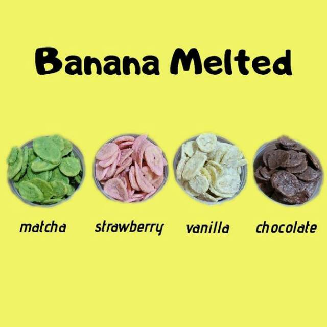 

Keripik pisang banana melted kripik