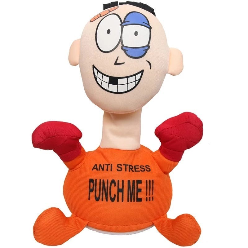 Kado Anak BONEKA ANTI STRESS Punch Me boneka Pukul Saya Boneka Menjer-Kado Anak Edukasi