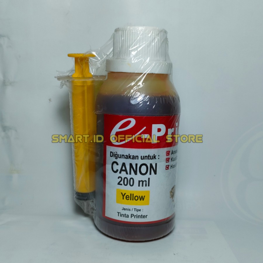Tinta E print Canon 200ml Yellow - Tinta Printer