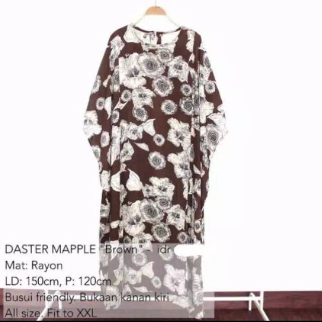 Daster Maple Brown by Iymelsayshijab