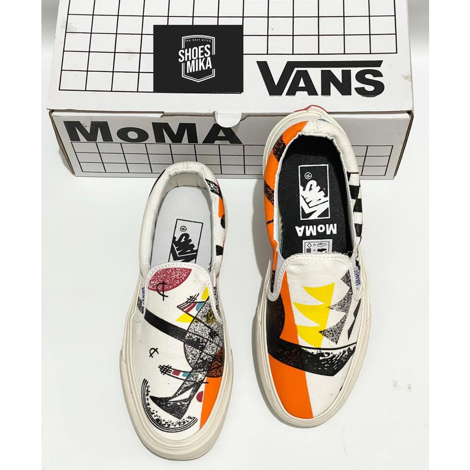 Sepatu Vans Moma Slip On | Pria &amp; Wanita | Premium