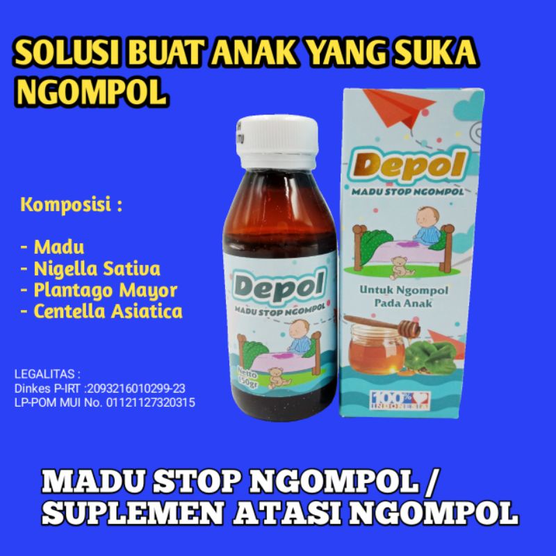 Promo Obat Ngompol Mengobati Anak Suka Ngompol Dengan Madu Alami