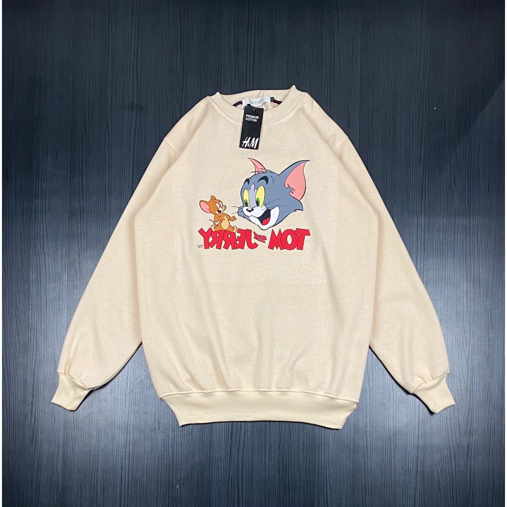 CREWNECK TOM&amp;JARRY FREE TOTEBG