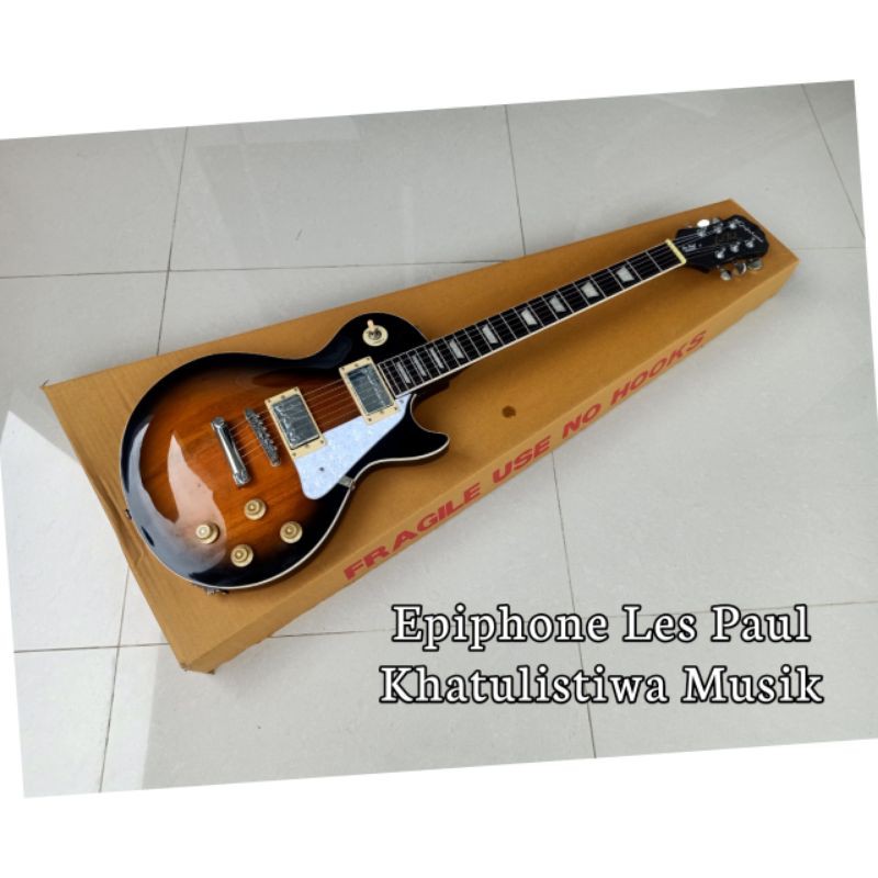 Gitar epiphone Les Paul pabrikan PU gnb korea