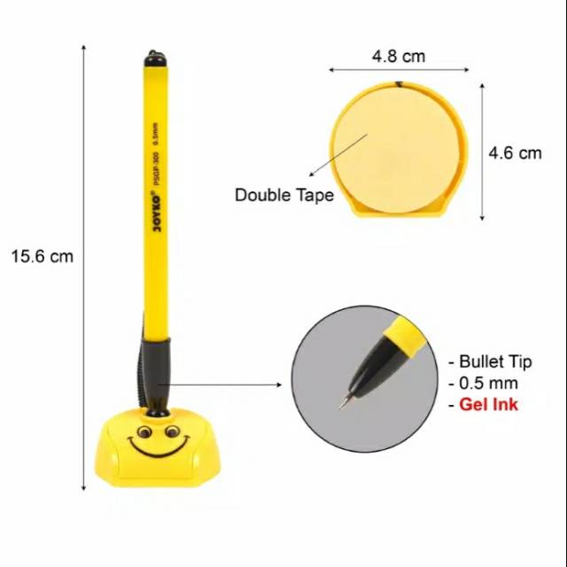 

Pen Stand Gel Pen Pena Joyko PSGP-300 0.5 mm