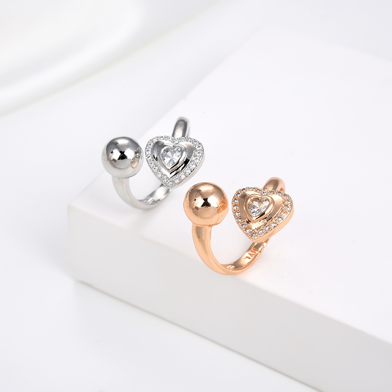 cincin titanium wanita tunangan anti karat emas asli tidak luntur korea silver murah polos couple muda korea anti karat