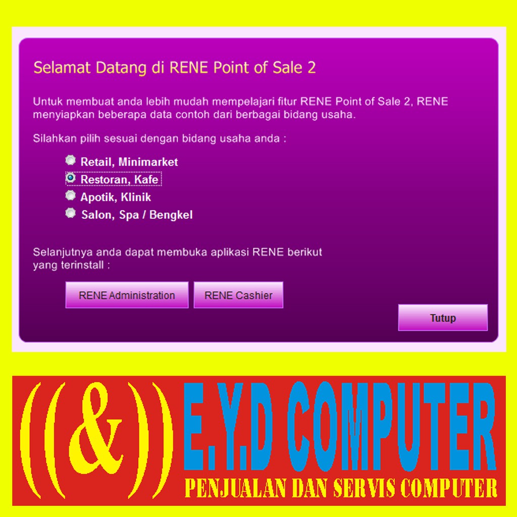 Program Kasir Toko Rene2 Pos Full Version Banyak Pc Semua Software Aplikasi Unlimited Rene 2