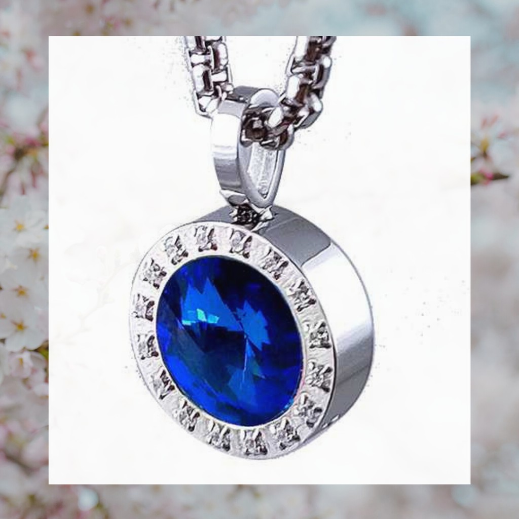 KK LIFORCE (Kalung Kesehatan Anti Radiasi) BLUE SAPPHIRE CRYSTAL #2