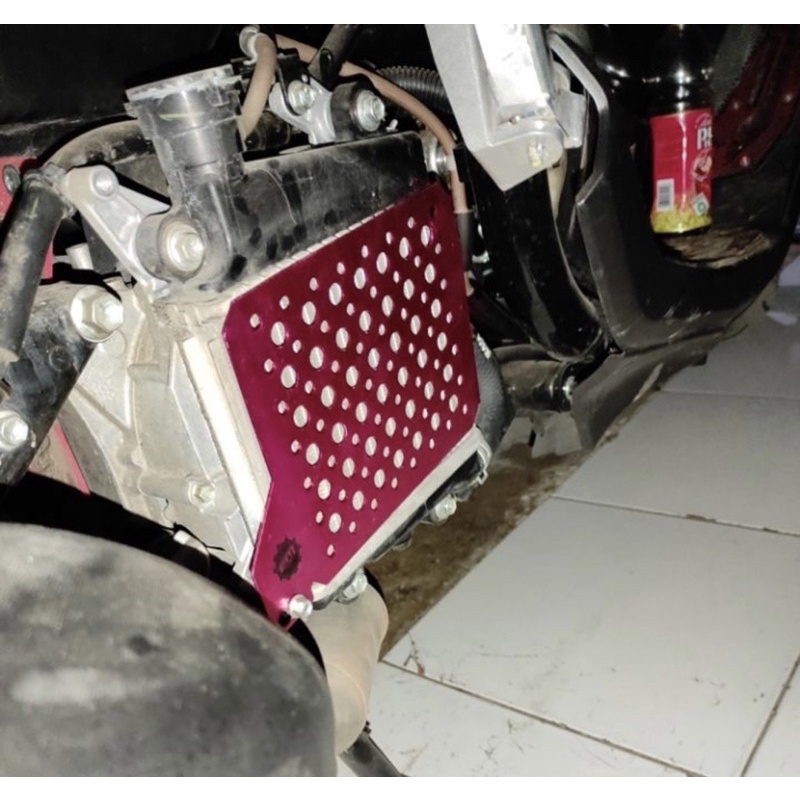 COVER RADIATOR BULAT NMAX LEXI AEROX TUTUP RADIATOR VARIASI NMAX LEXI AEROX MURAH