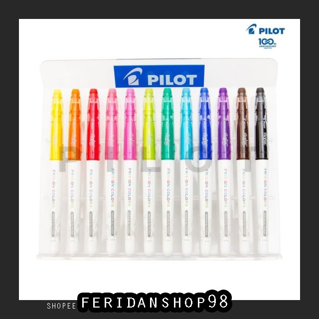 

FR48 PULPEN PILOT PEN FRIXION BEST COLORS SW-FC - HITAM BY FERIDANSHOP98