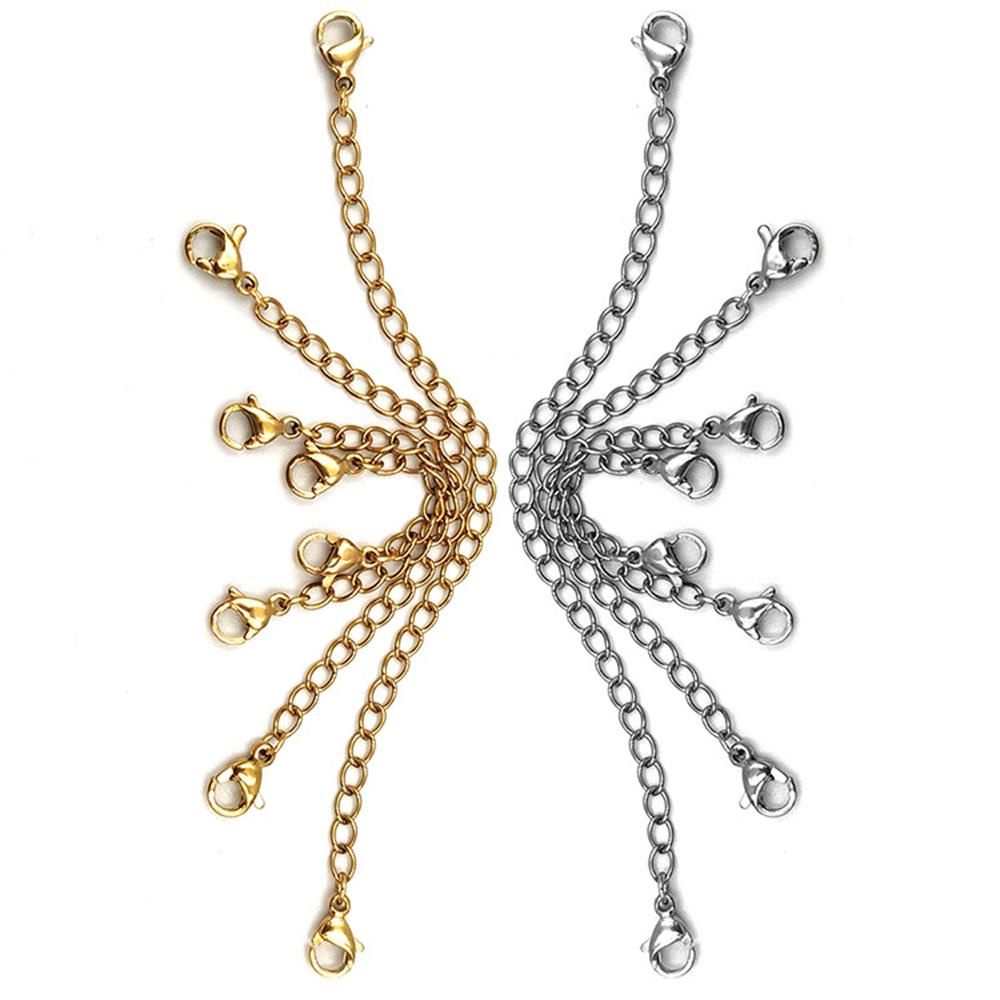 Rantai Extender Pengaman Perhiasan Kalung Gelang Lobster lock 3 &quot;/ 6&quot;