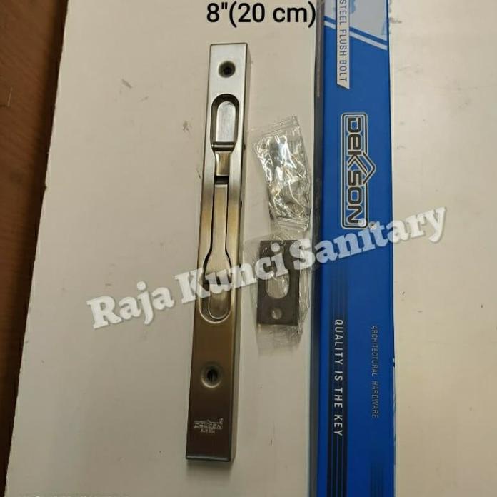 Grendel Tanam Dekson FBP 040 8" 20cm/Gendel Dekson Stainless SUS 304