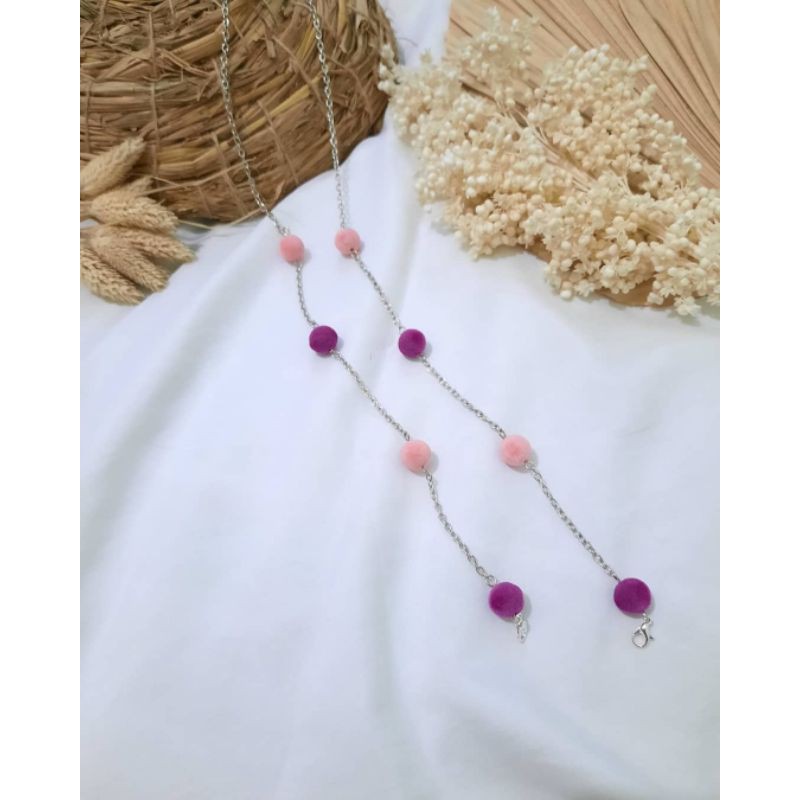 strap masker/tali masker/masker chain/rantai masker/konektor masker hijab/rantai masker hijab