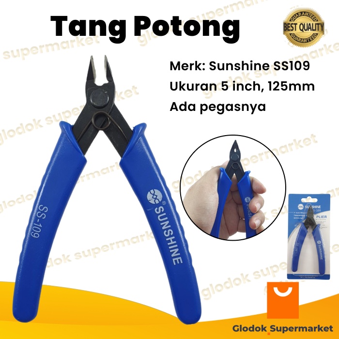 Tang Potong 5 inch Sunshine Electrical Cutter Plier 125mm SS109