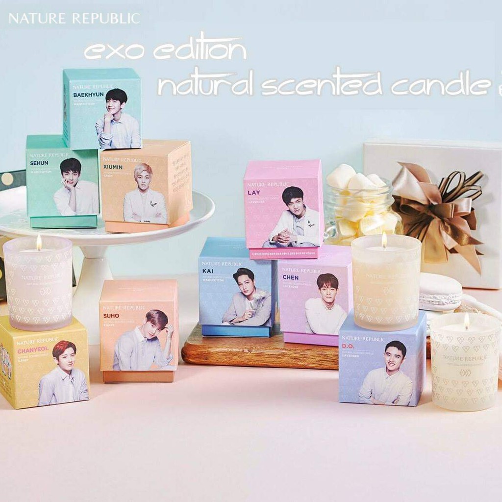 [PELUNASAN] EXO Edition Natural Scented Candle