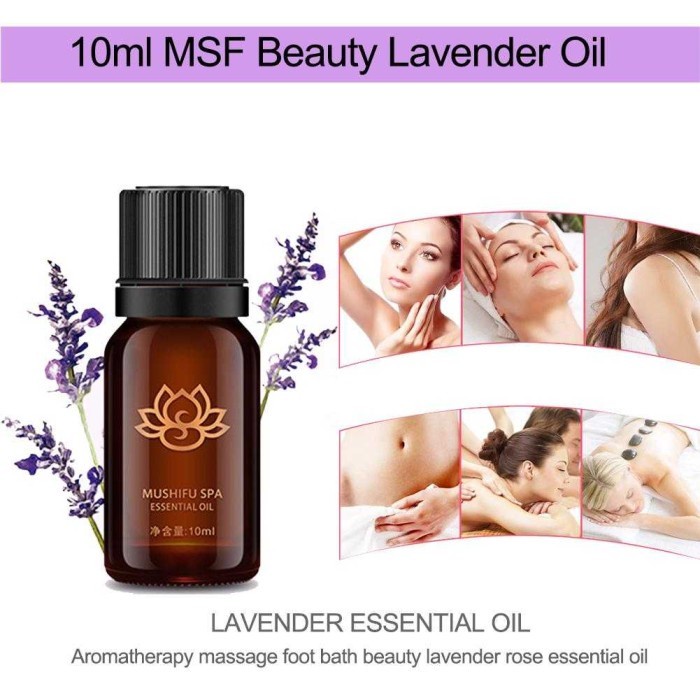 Aromatherapy Oils MUSHIFU SPA Pure Essential Fragrance 10ml - MS10 - rose