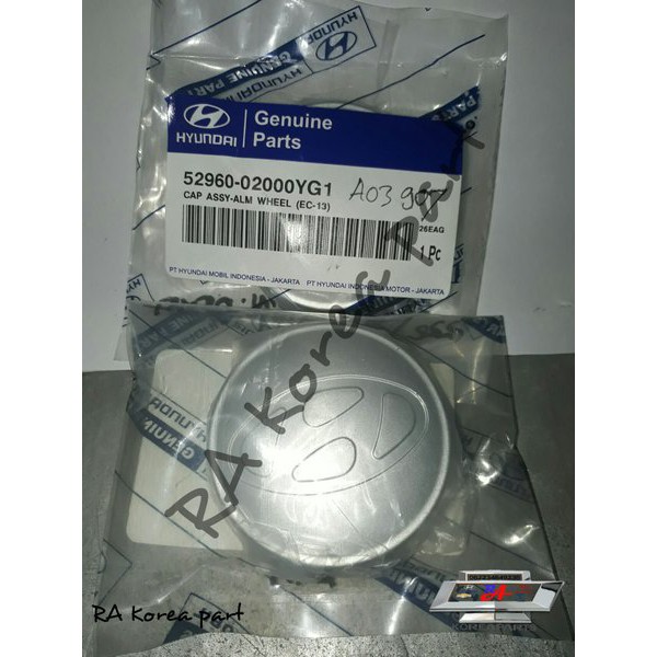 Cap Wheel Hyundai Atoz Dop Roda Tutup Roda Ori Murah