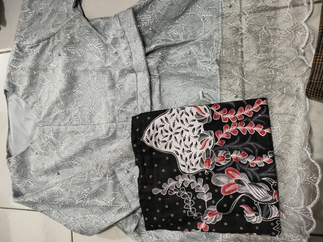 Batik Couple Kebaya Set Arismaya Series Tunangan Lamaran Wisuda Kondangan Kekinian 2021