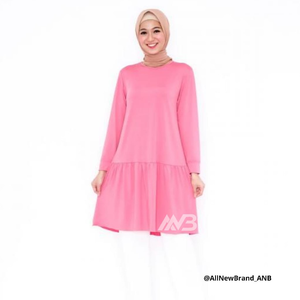 BEFAST - ZEC Tunik AGITA / Tunik T6 / Tunik Dleri HARGA PROMO HARGA DISKON Top GILA HARGA MODAL / Tunik Wanita / Tunik Polos / Tunik Kekinian 2021 / Tunik Formal / Tunik Lengan Panjang