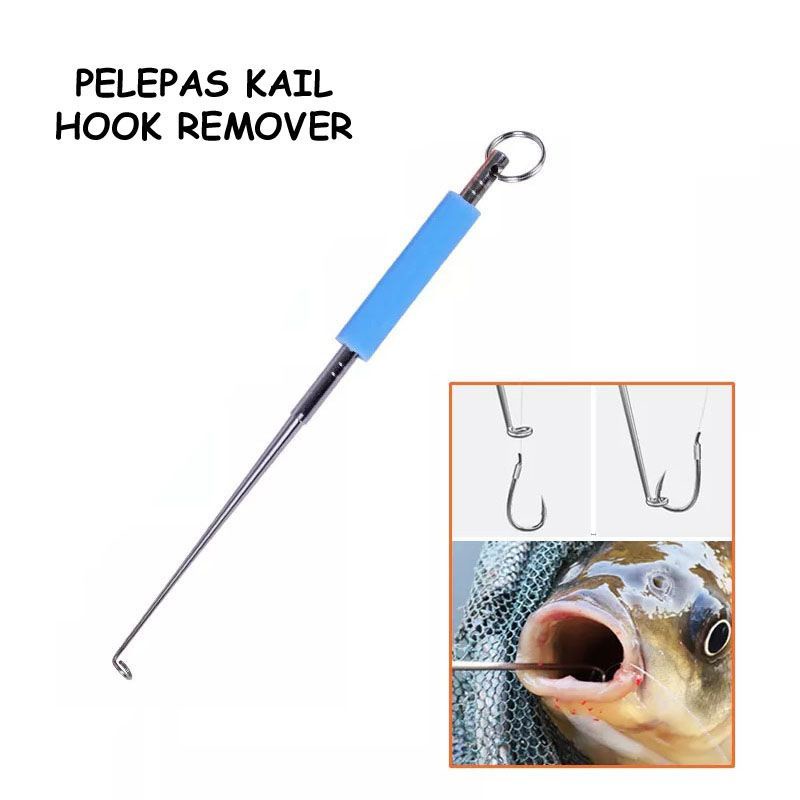 HOOK REMOVER STAINLESS PELEPAS MATA KAIL