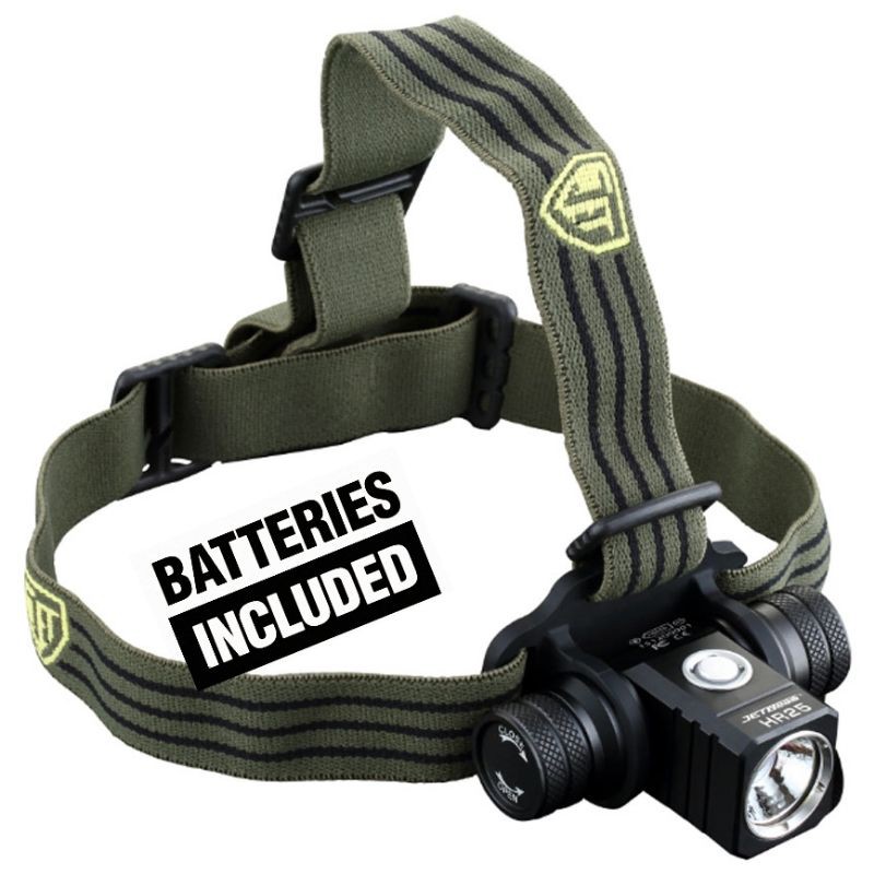 JETBeam HR25 Headlamp Senter LED SST40 BC 1180 Lumens