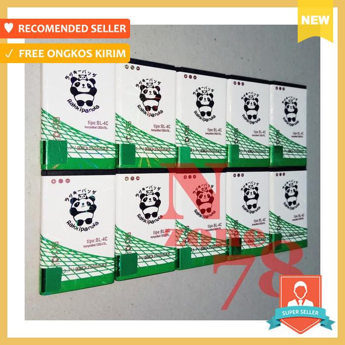 baterai nokia bl4c, bl 4c, bl 4c rakkipanda double power protection - baterai handphone