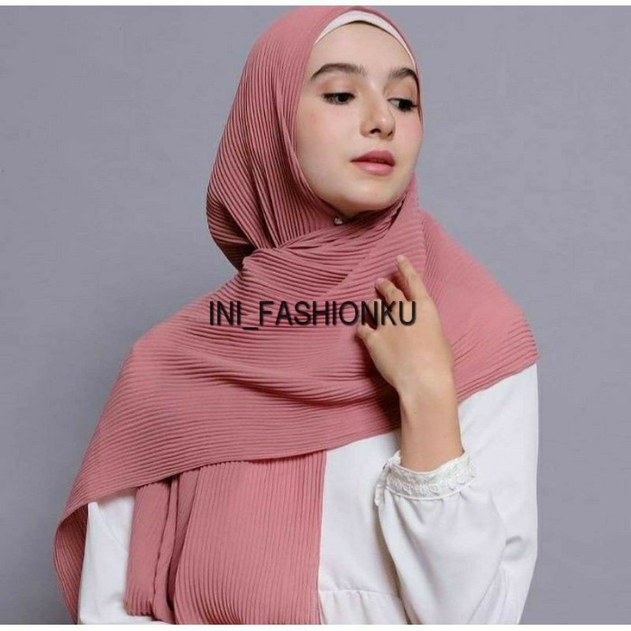 JILBAB PASHMINA PLISKET LIDI FULL PREMIUM BAHAN CERUTY BABYDOLL TANPA GARIS TENGAH PART 1