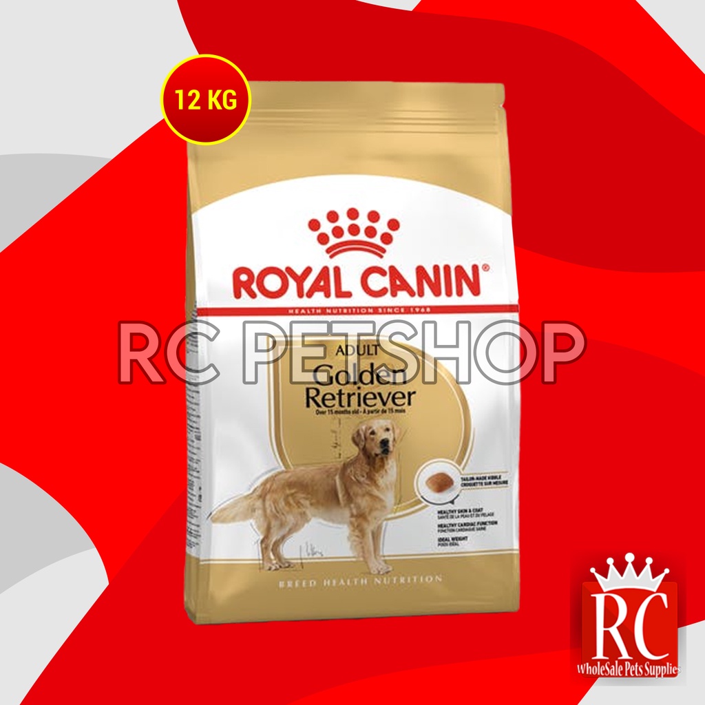 [GOSEND] Makanan Anjijng Golden / Royal Canin Golden Retriever 12 Kg