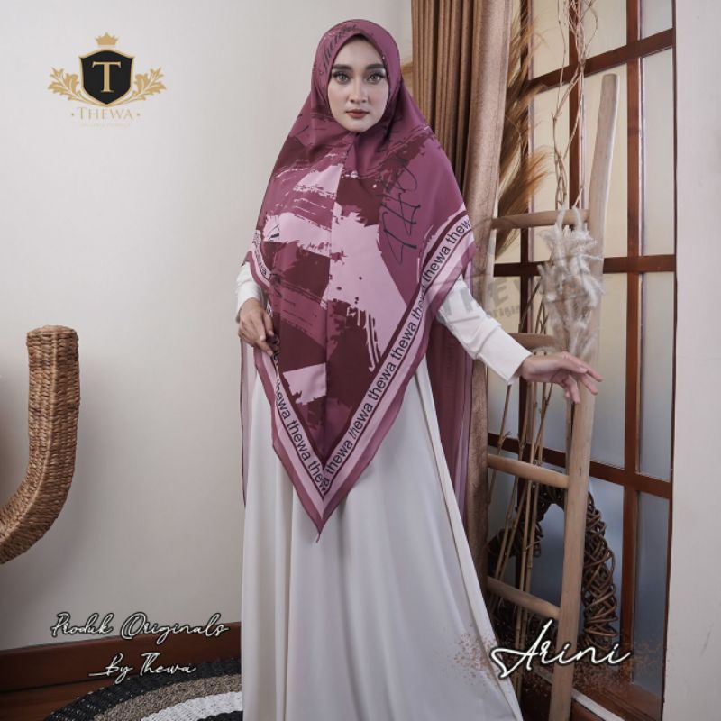 thewa hijab arini jumbo syari