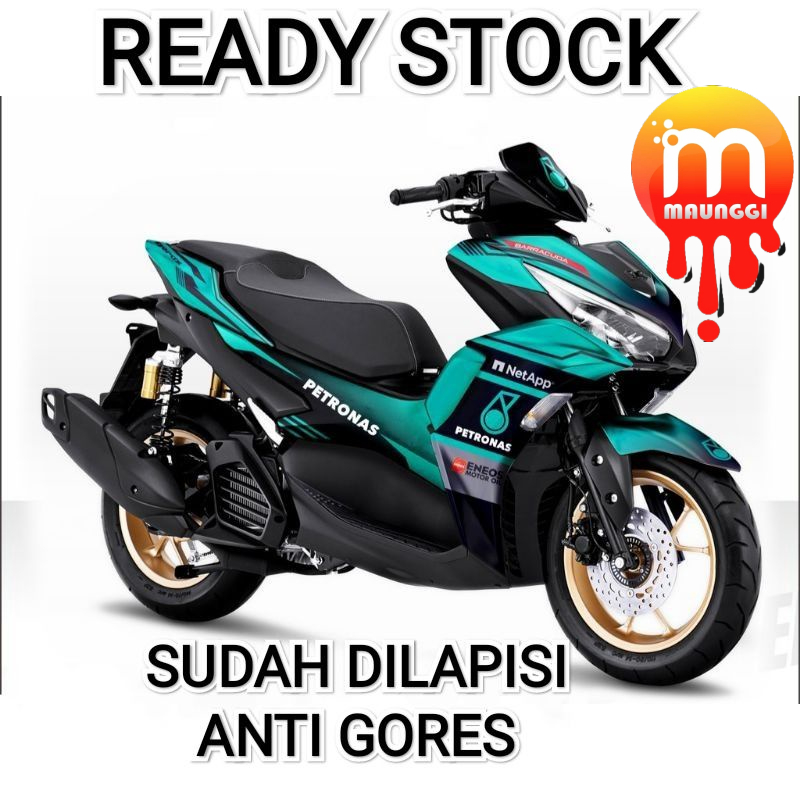 Striping new aerox full body Decal aerox new conected 155 Stiker motor aerox 155 Sticker variasi unt