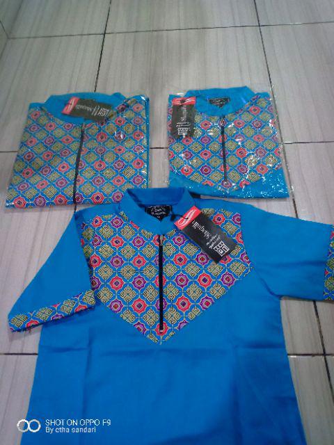 Koko Batik Couple Ayah Anak - Kobasha Series