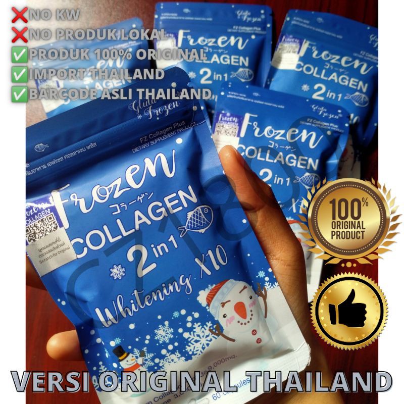 Frozen Collagen (Suplemen Menghilangkan Jerawat)