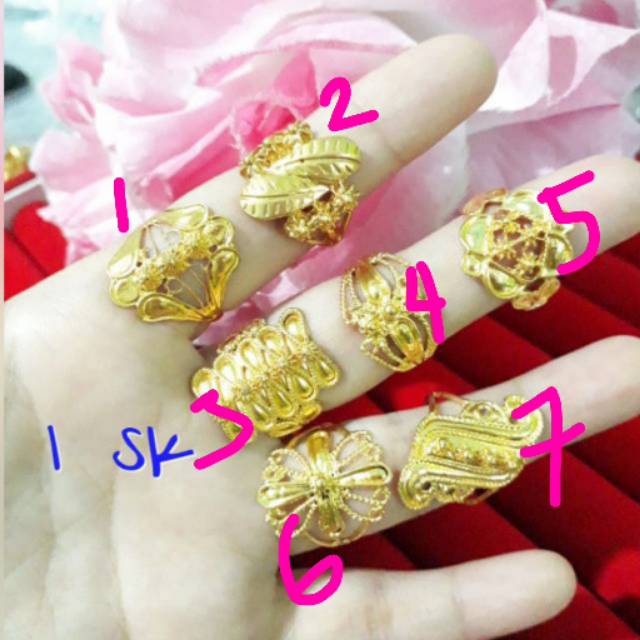 CINCIN  SEPUHAN EMAS 24K