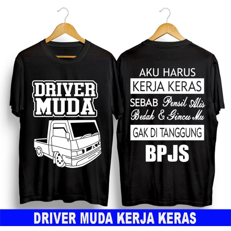 Kaos distro driper muda bpjs