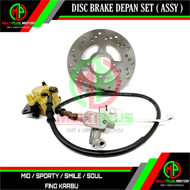 Cakram depan set Discbrake Disc brake front depan set assy MIO,MIO SPORTY,MIO SOUL,MIO SMILE,MIO FIN