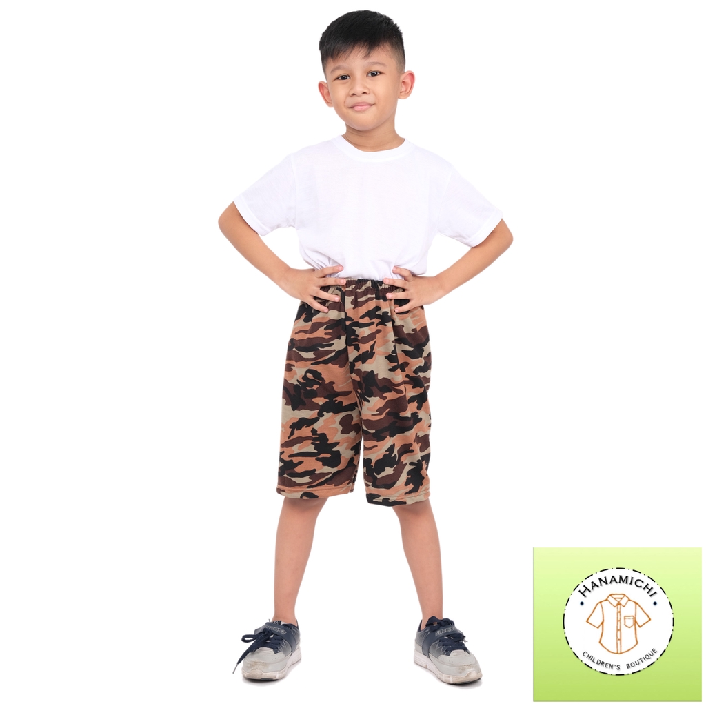 Hanamichi CYMA Celana Pendek Anak Motif Camo