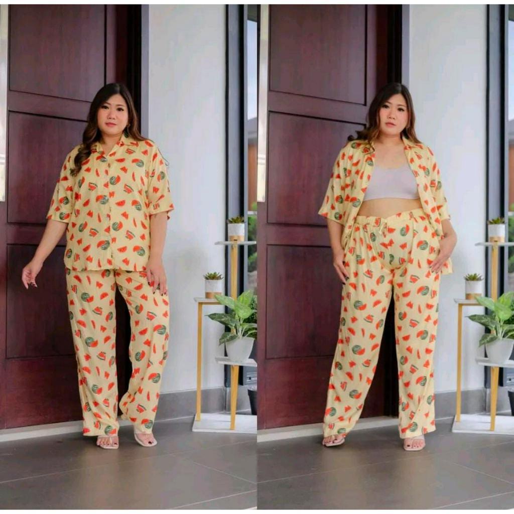 BIGWELL SCARLET LD 120 MOTIF - SETELAN WANITA - BAJU TIDUR WANITA