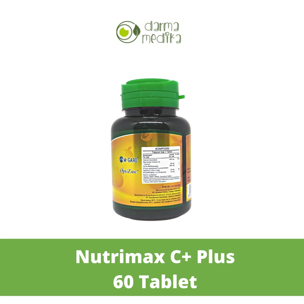 Nutrimax C Plus Vitamin C Daya Tahan Tubuh