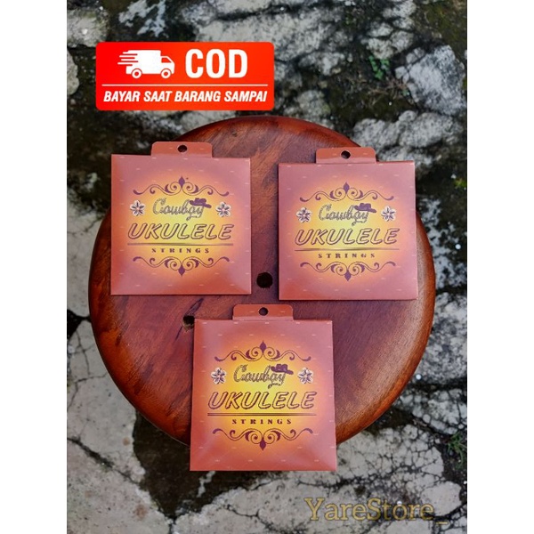 Senar Ukulele Cowboy import Original murah Satu set 4 senar