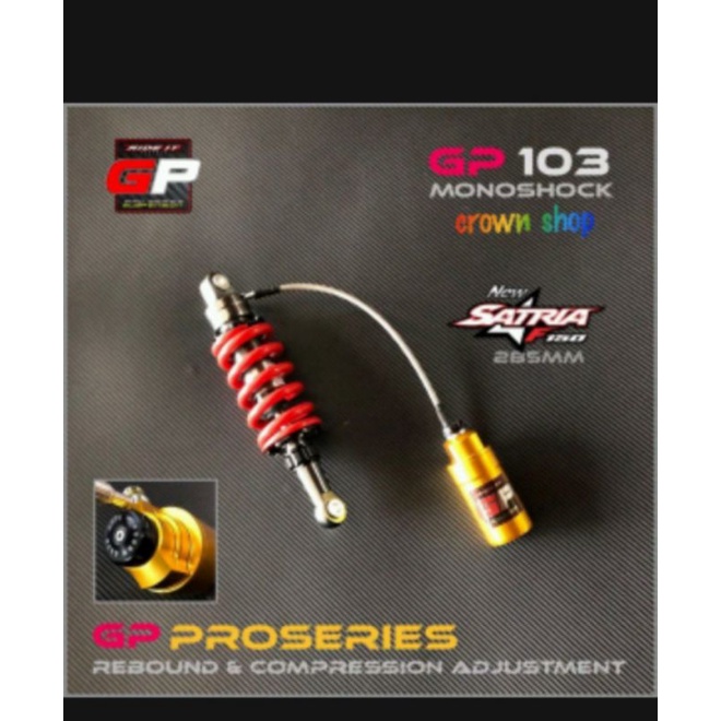 Monoshock satria fu ride it gp 103 ori ride it